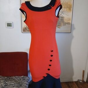 Red And Black Rockabilly Dress